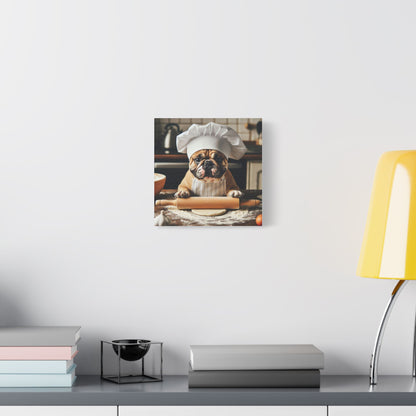 French Bulldog Kitchen Canvas