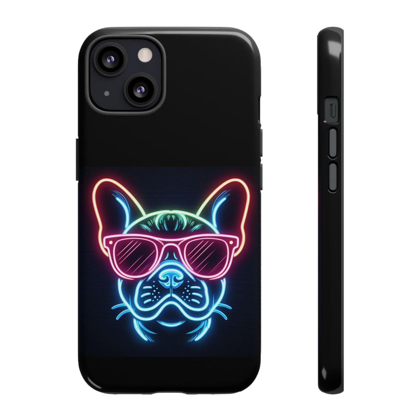 Neon French Bulldog Phone Case