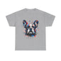 Mens Colourful French Bulldog artistic T-shirt