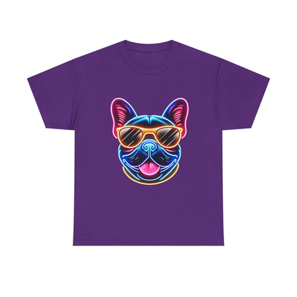 Womens neon French Bulldog T-shirt