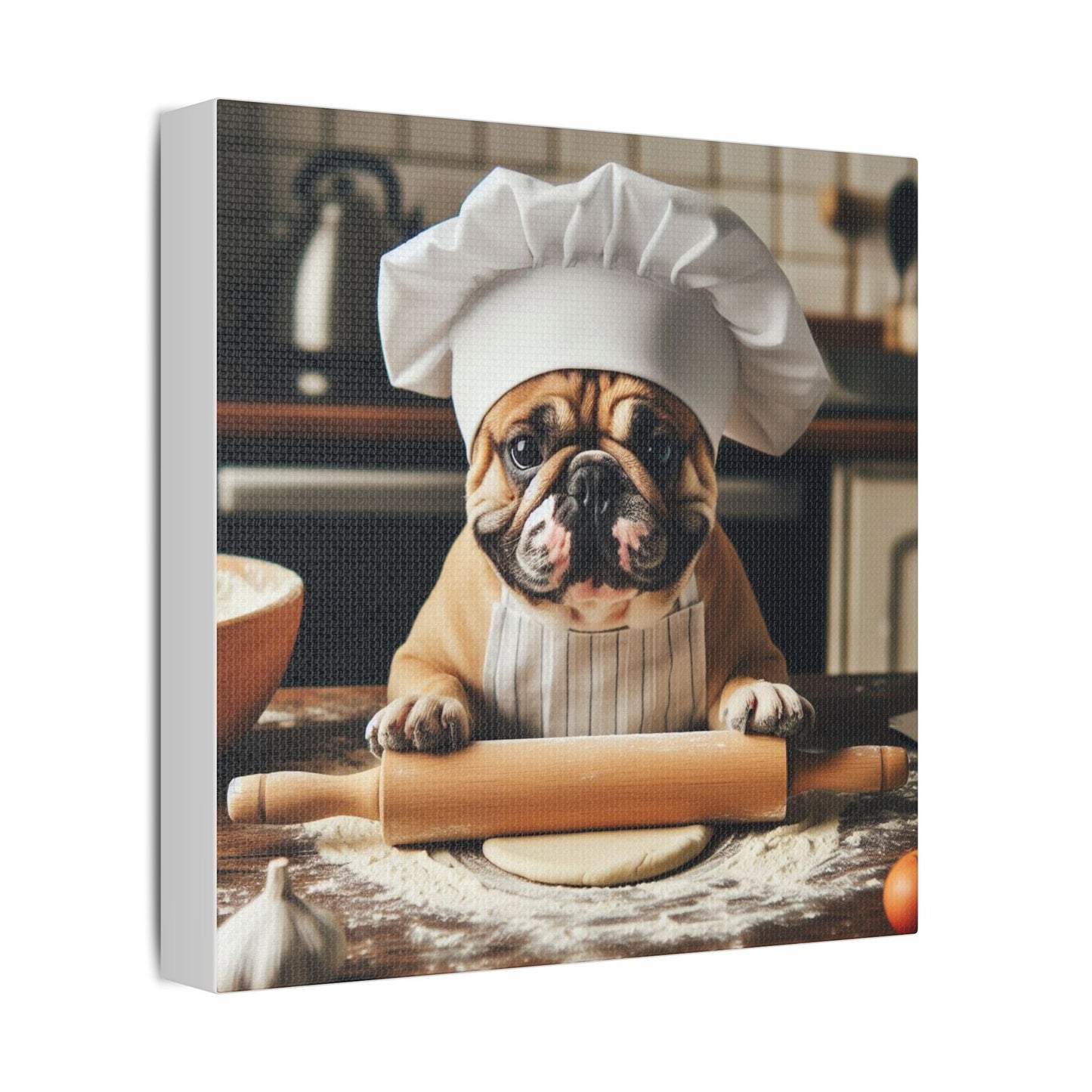French Bulldog Kitchen Canvas