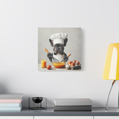French Bulldog Kitchen Canvas
