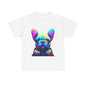 Mens neon French Bulldog T-shirt