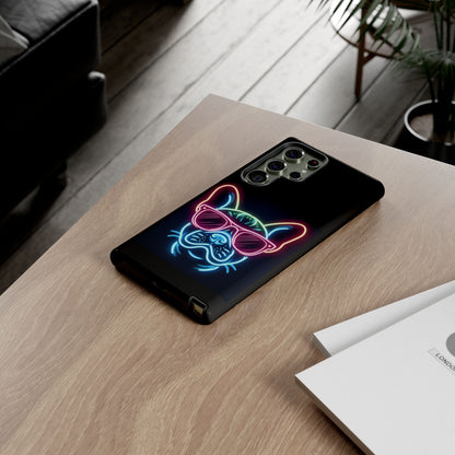 Neon French Bulldog Phone Case