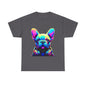 Mens neon French Bulldog T-shirt