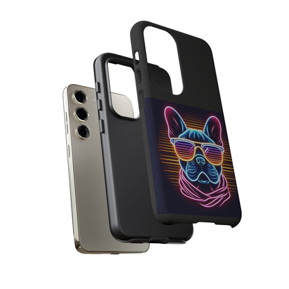 Neon French Bulldog Phone Case