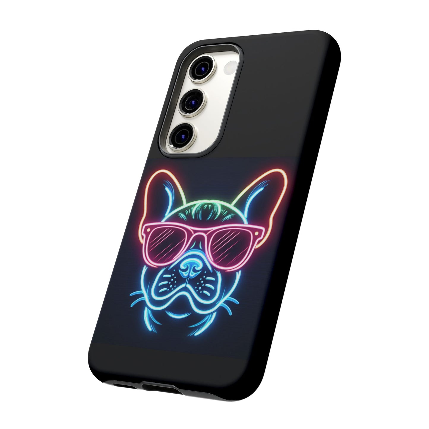 Neon French Bulldog Phone Case