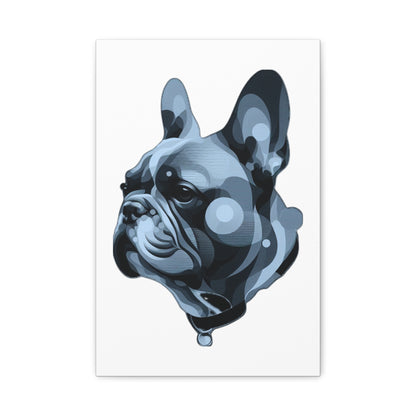 Artistic French Bulldog Canvas