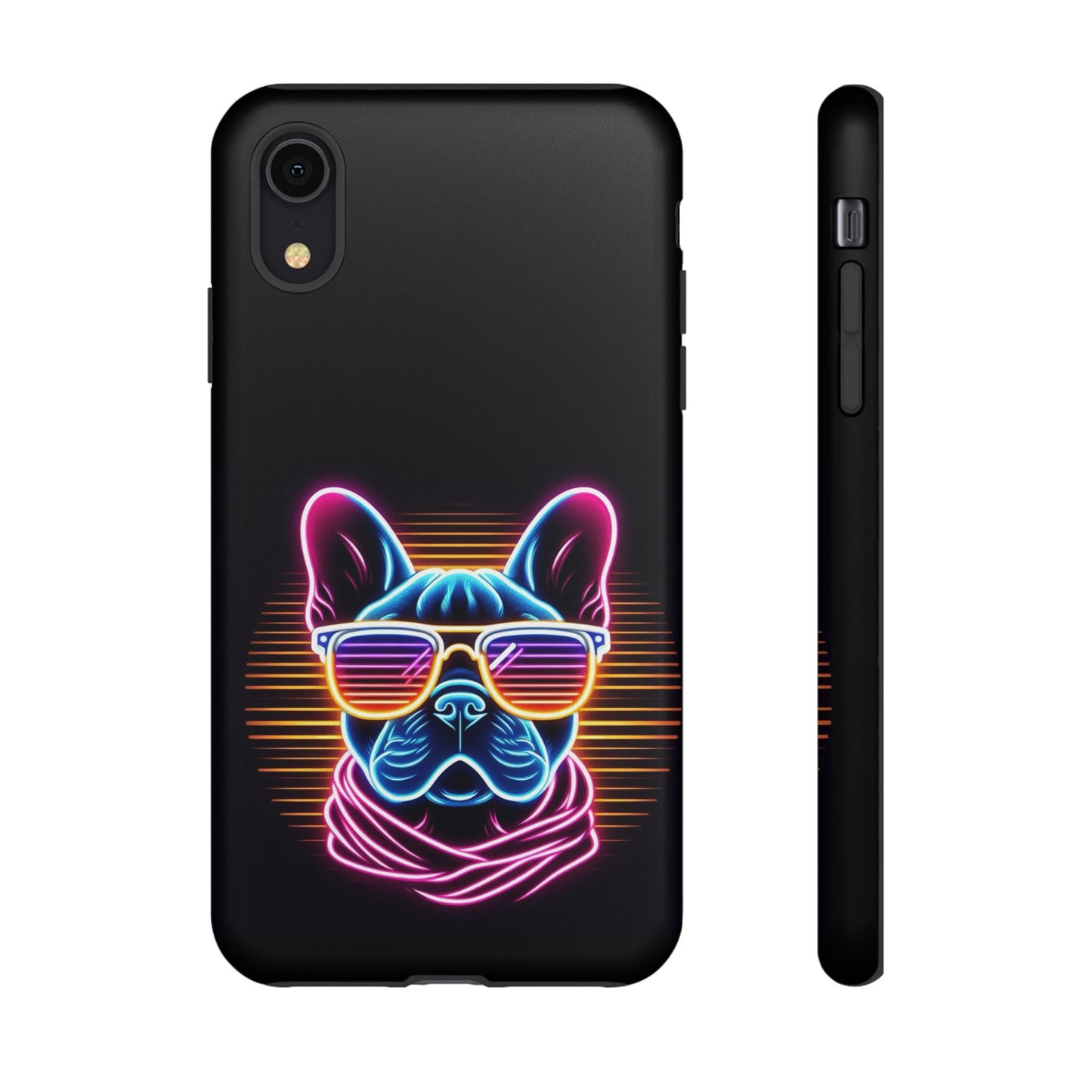 Neon French Bulldog Phone Case