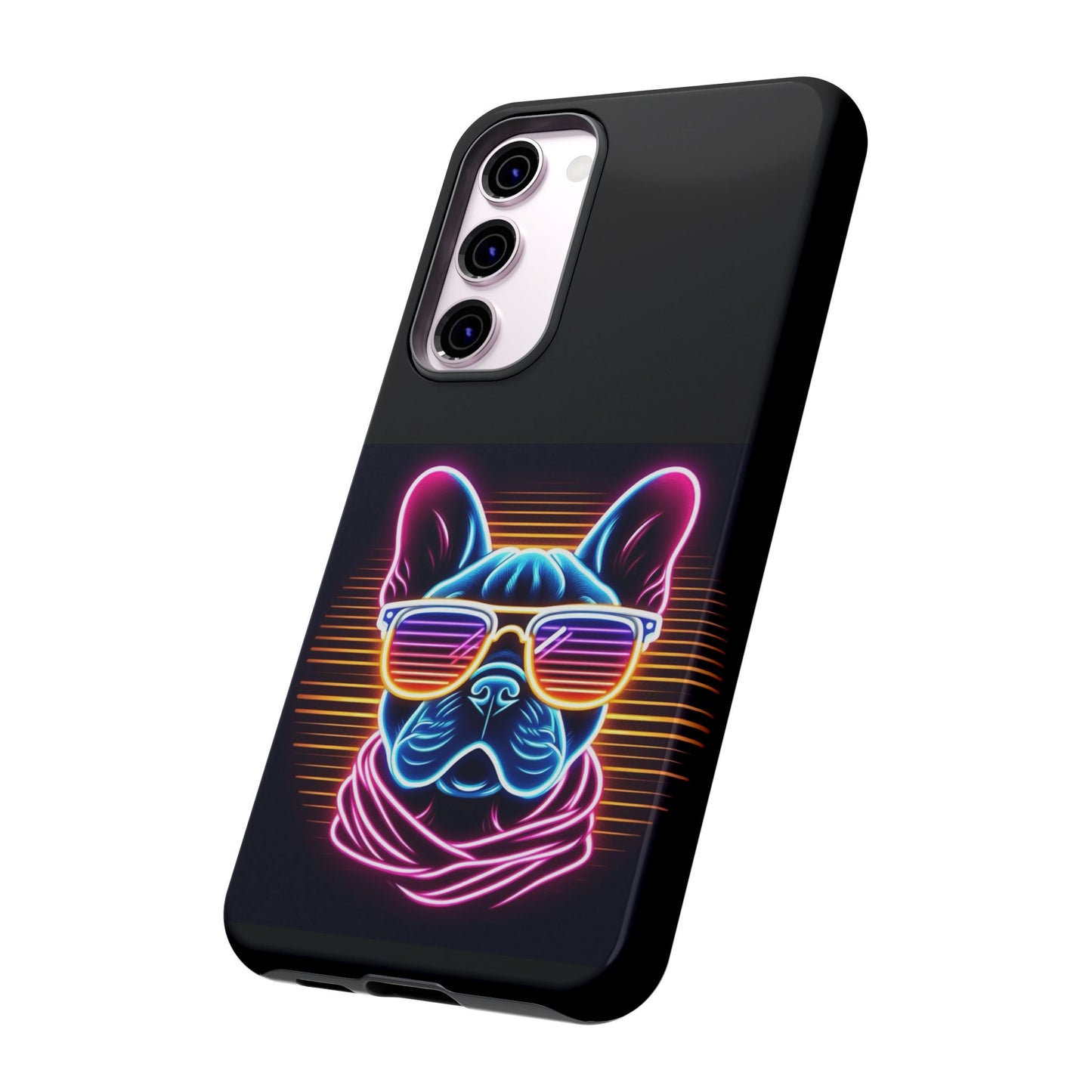 Neon French Bulldog Phone Case