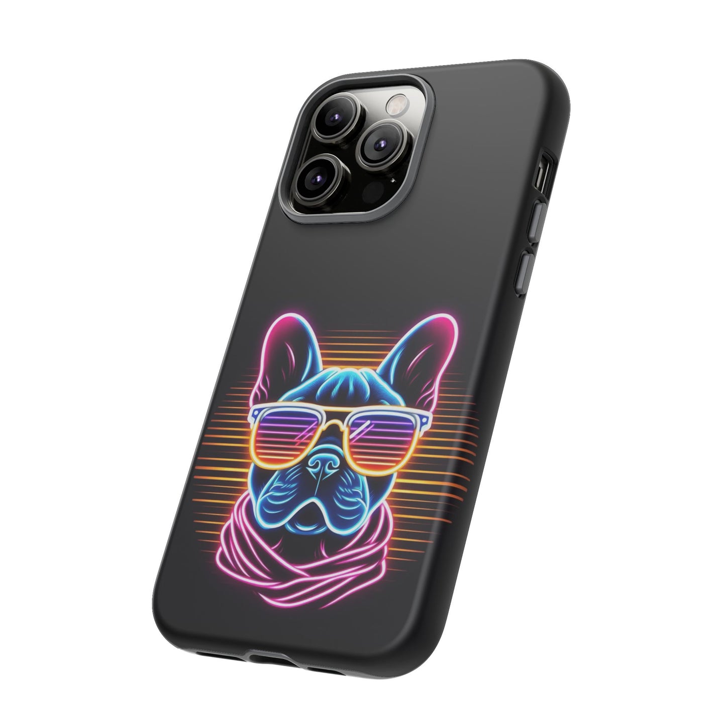 Neon French Bulldog Phone Case