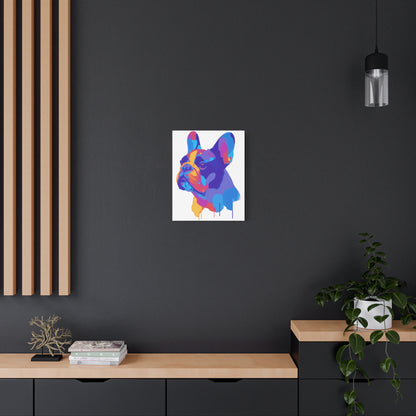 Artistic French Bulldog Canvas