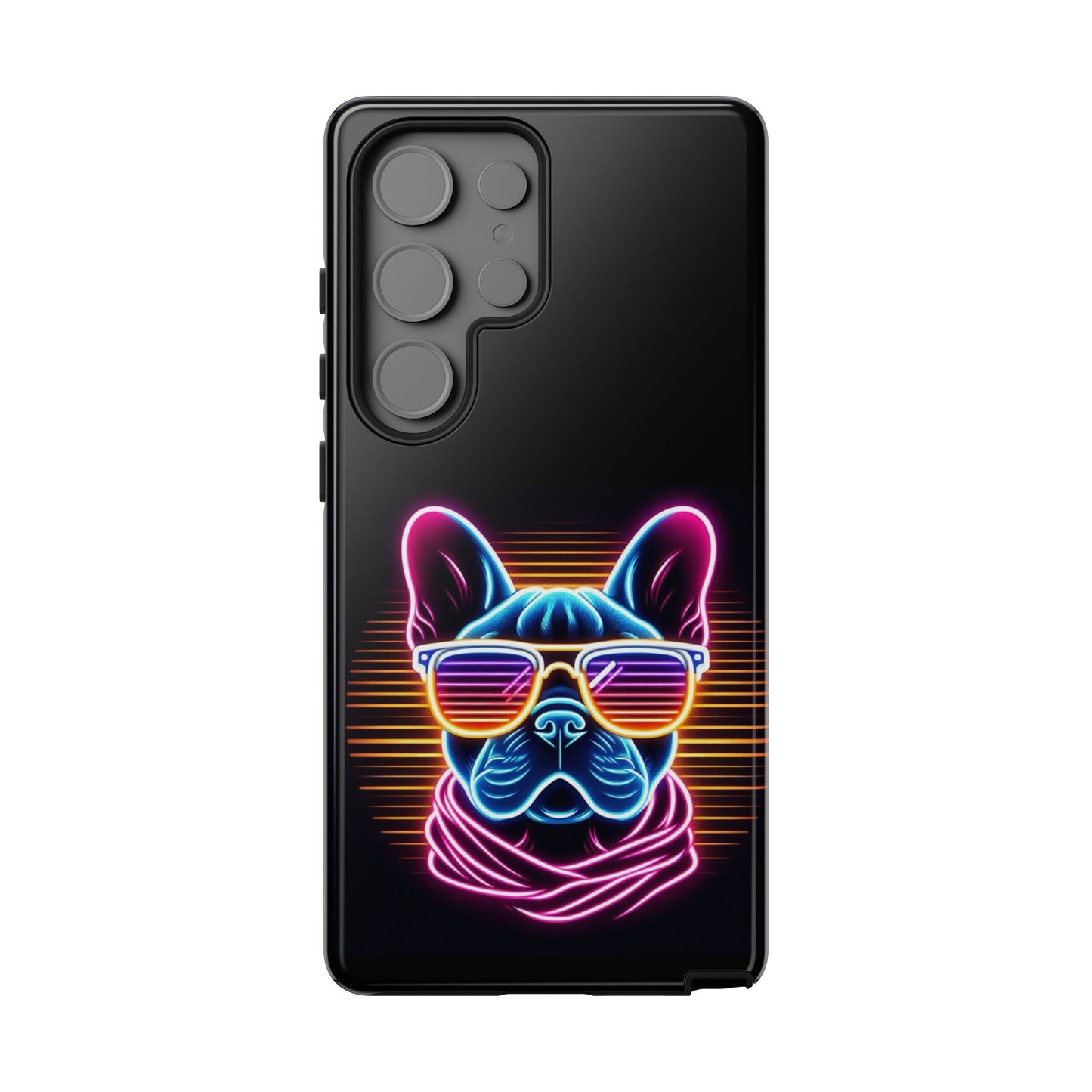 Neon French Bulldog Phone Case