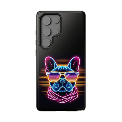 Neon French Bulldog Phone Case