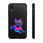 Neon French Bulldog phone case