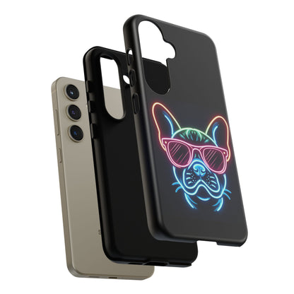 Neon French Bulldog Phone Case