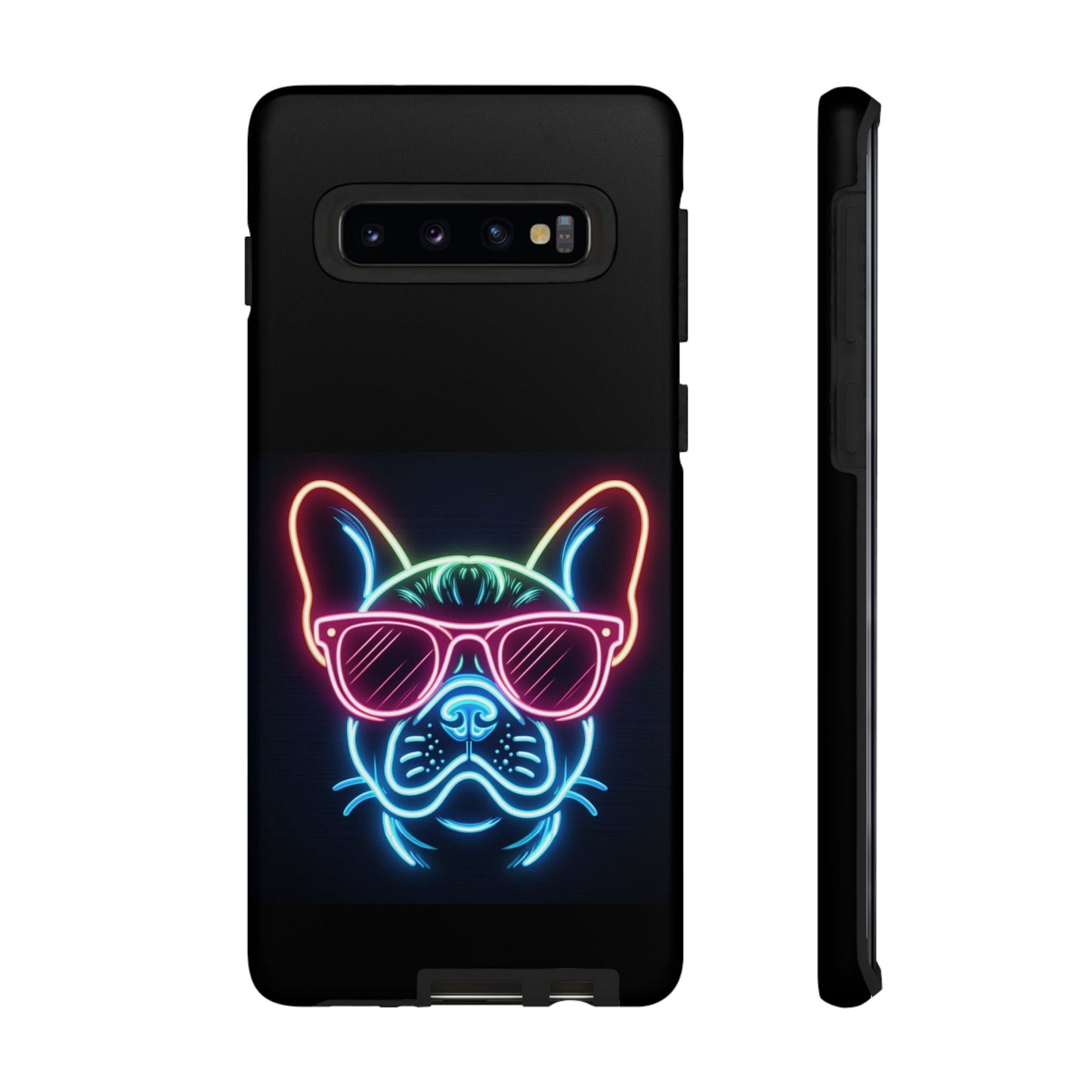 Neon French Bulldog Phone Case