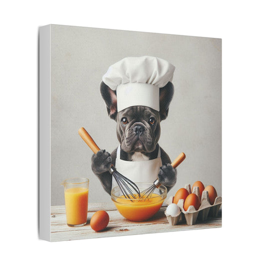 French Bulldog Kitchen Canvas