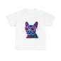 Mens neon French Bulldog T-shirt
