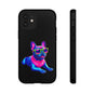 Neon French Bulldog phone case