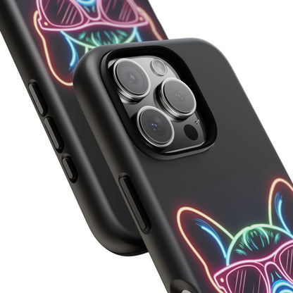 Neon French Bulldog Phone Case