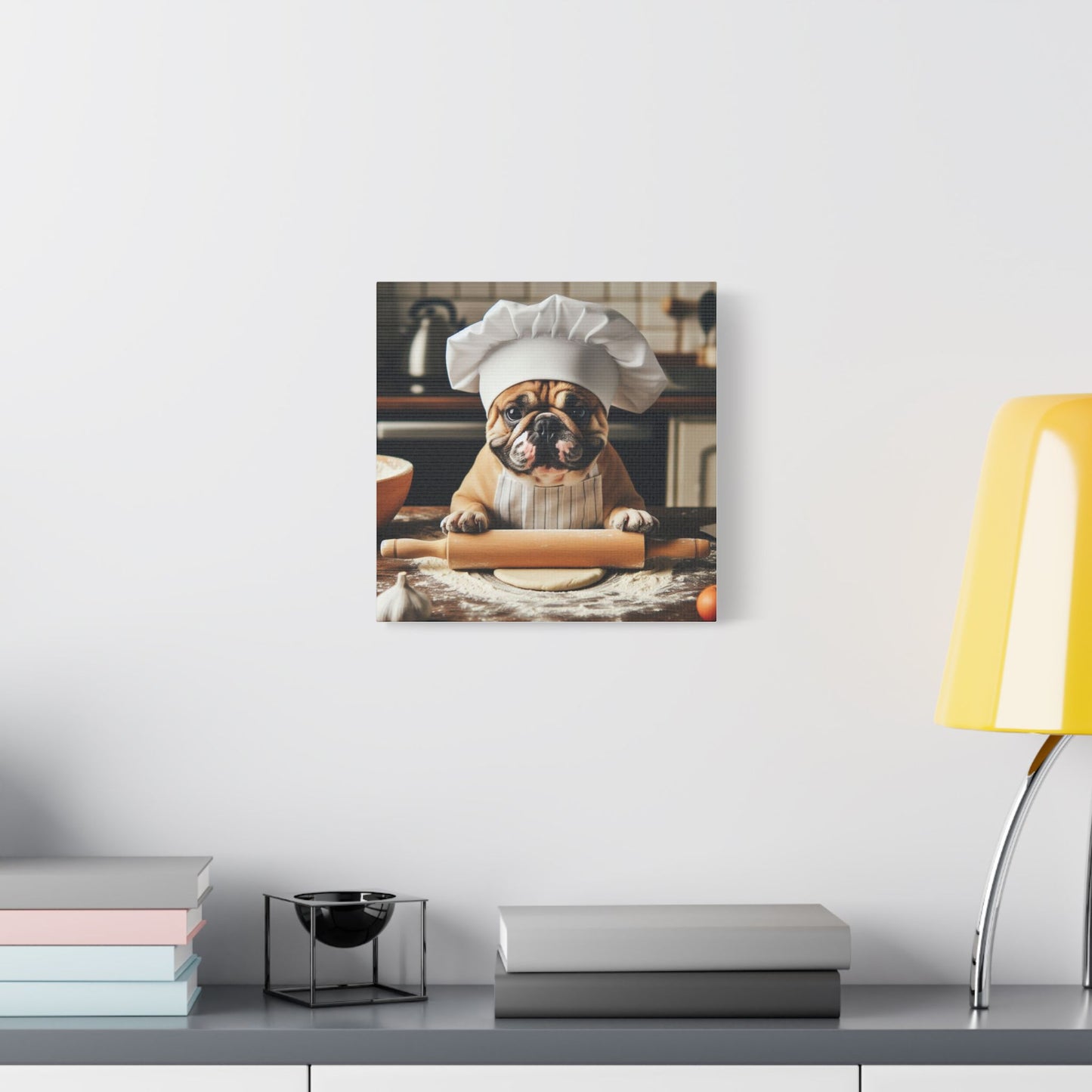French Bulldog Kitchen Canvas