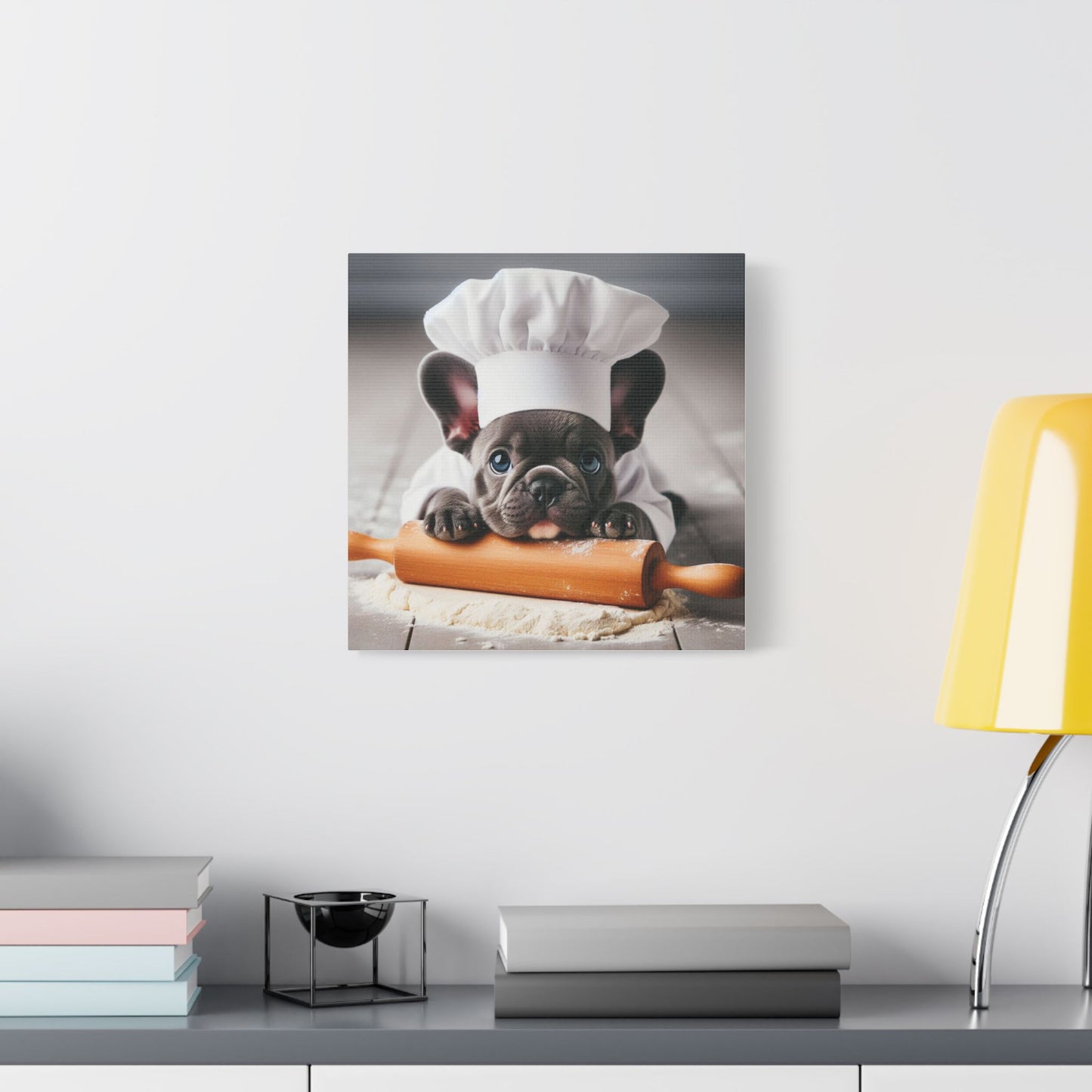 French Bulldog Kitchen Canvas