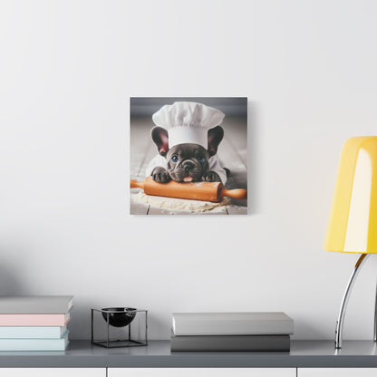 French Bulldog Kitchen Canvas