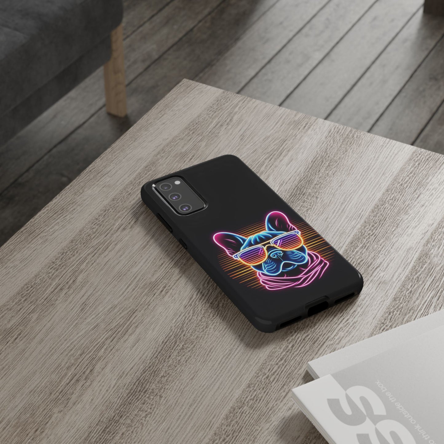 Neon French Bulldog Phone Case