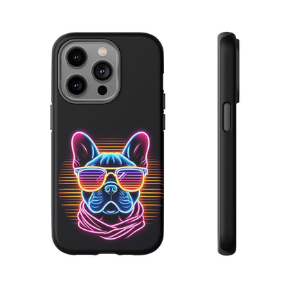 Neon French Bulldog Phone Case