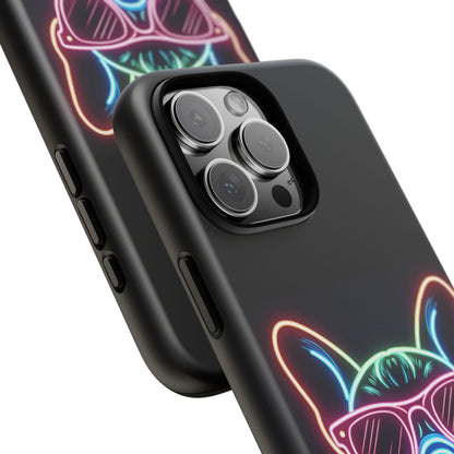 Neon French Bulldog Phone Case