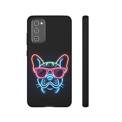 Neon French Bulldog Phone Case