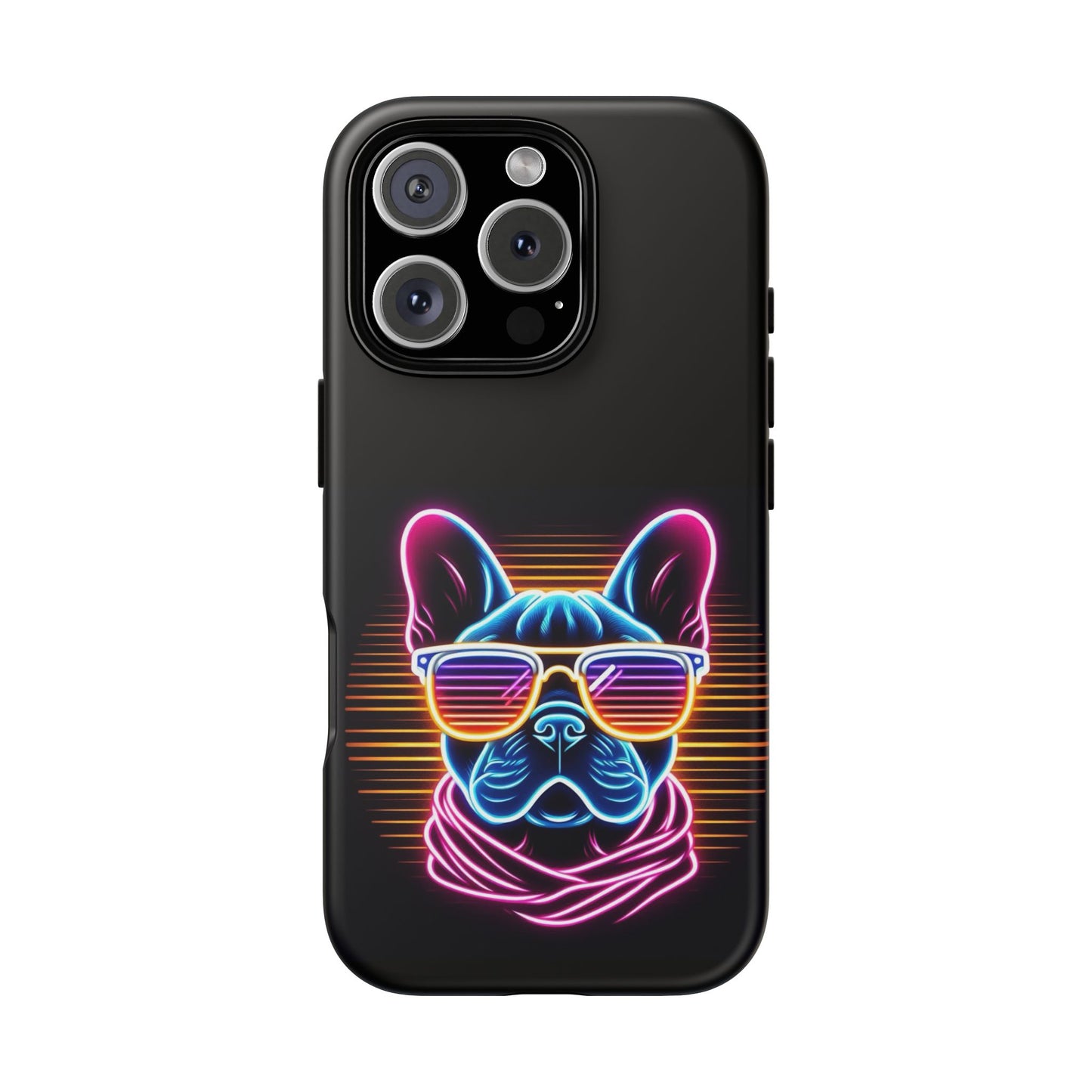 Neon French Bulldog Phone Case