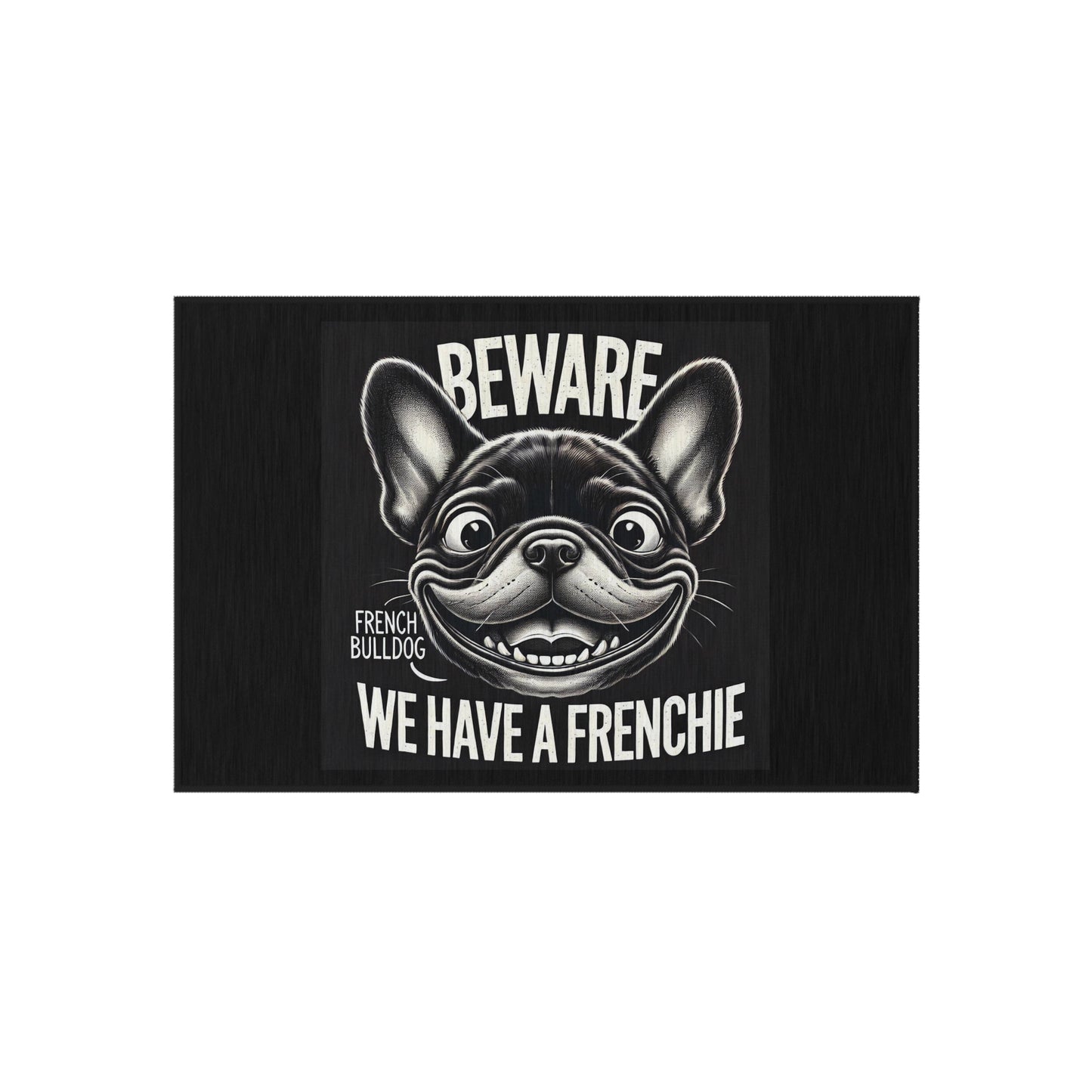 Funny French Bulldog DoorMat