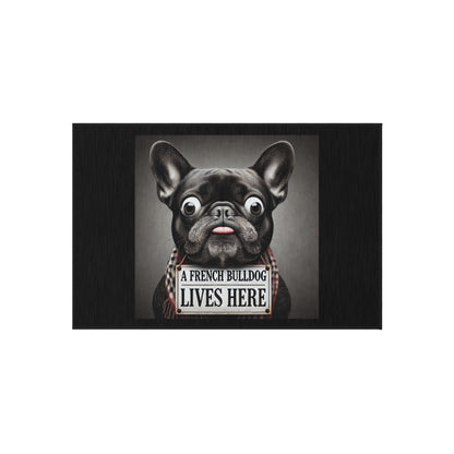 Funny French Bulldog Doormat